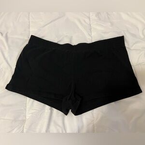 Black soffe shorts